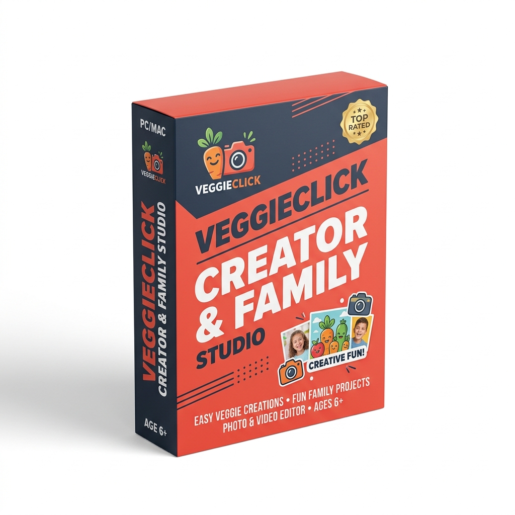 VeggieClick Creator & Family Studio Software Box